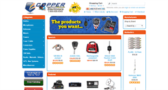 Desktop Screenshot of copperelectronics.com